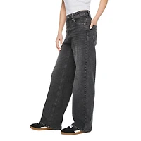 No Boundaries Women's Wide Leg Jean