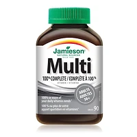 Jamieson 100% Complete Multivitamin Caplets for Adults 50+