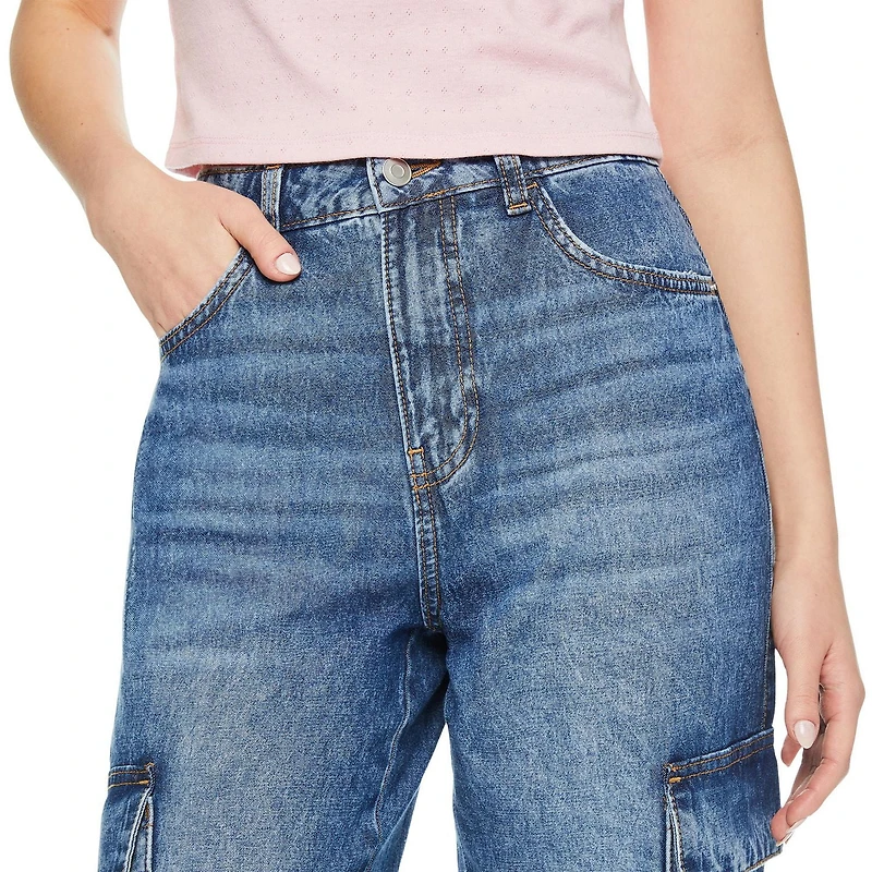 No Boundaries Women's Baggy Cargo Pant