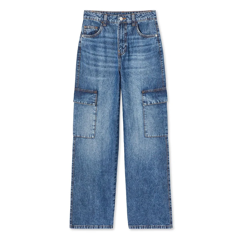 No Boundaries Women's Baggy Cargo Pant