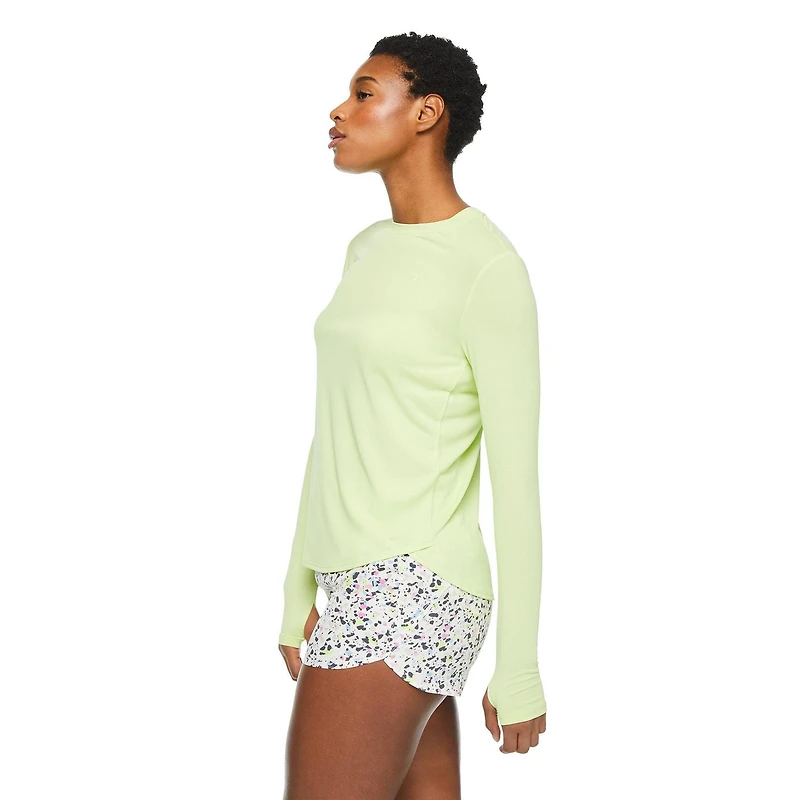 T-shirt à manches longues Athletic Works pour femmes