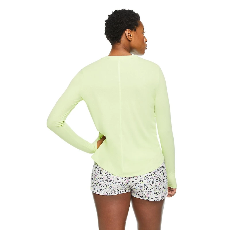 T-shirt à manches longues Athletic Works pour femmes