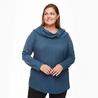 Penmans Plus Women's Cowl Neckline Top