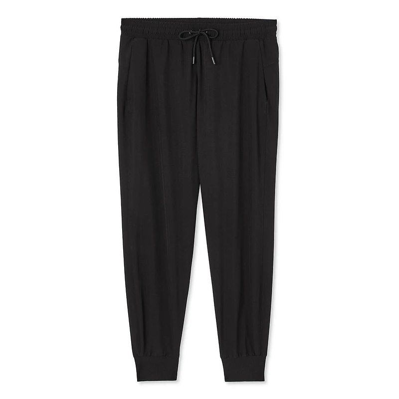 Jogger tissé avec revers côtelés Athletic Works pour femmes Tailles TP–TTG