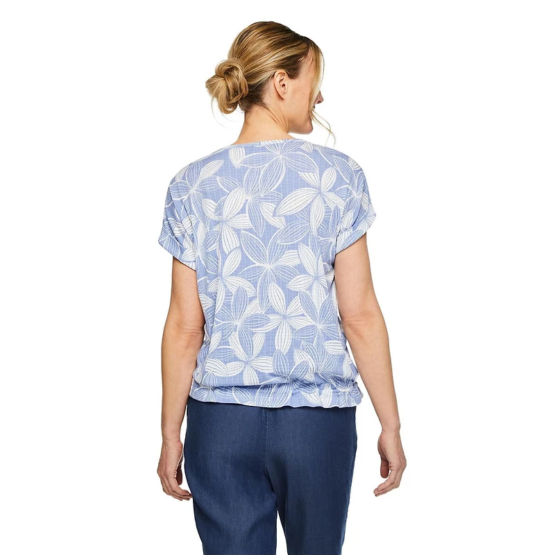 Iyla Women's Tie Waist Top, Sizes S-XXL