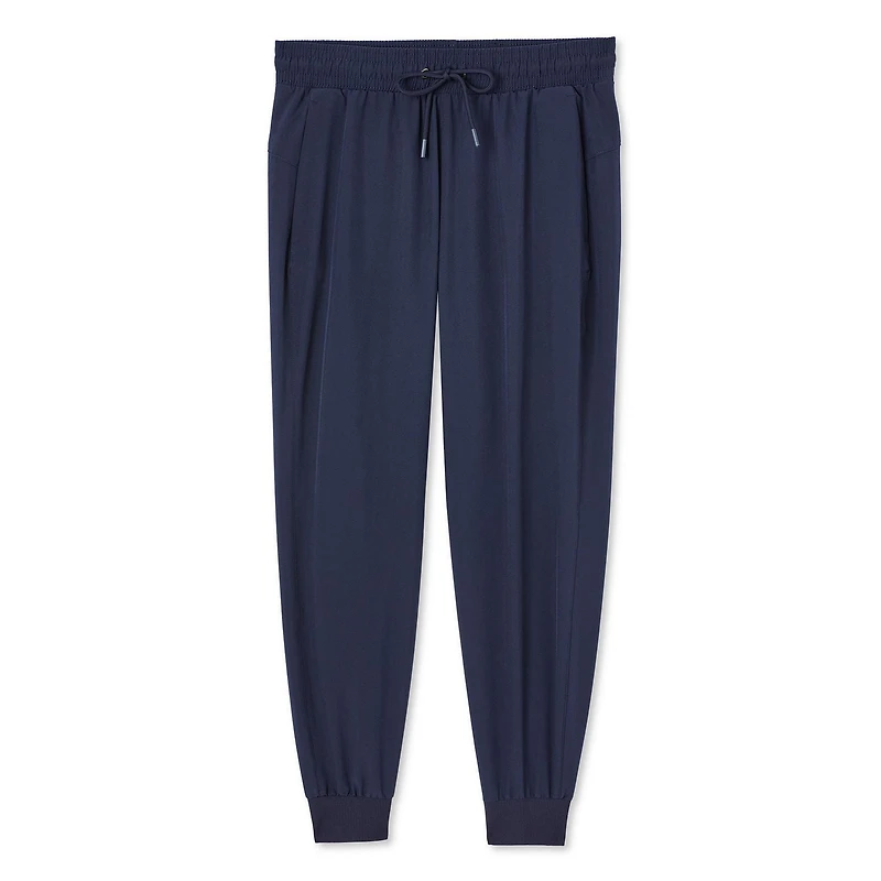 Athletic Works Women's Ribbed Cuff Woven Jogger, Sizes XS-XXL