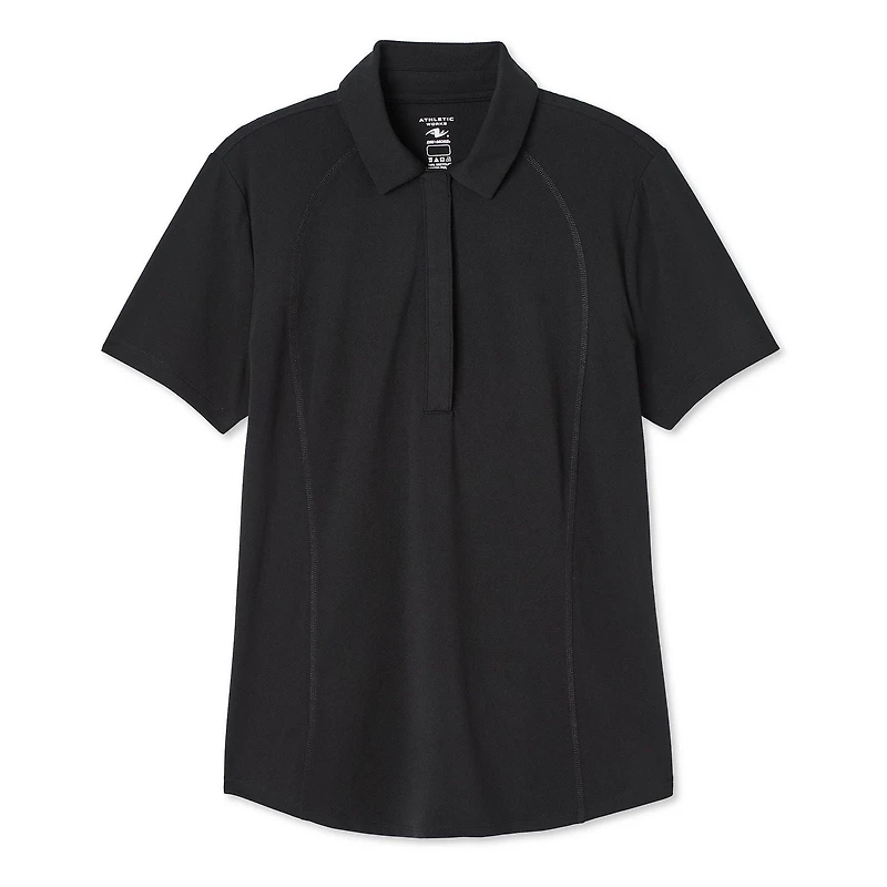 Athletic Works Women's Sports Polo, Sizes XS-XXL