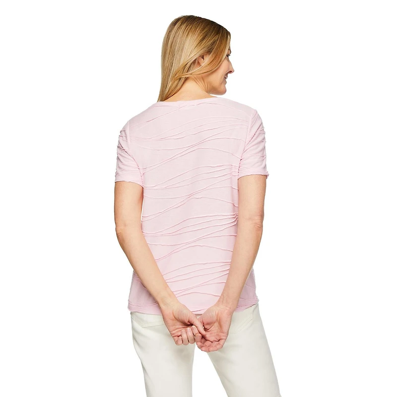 Iyla Women's Ripple Tee, Sizes S-XXL