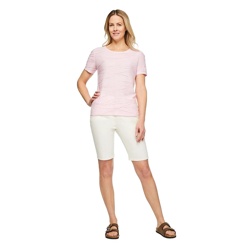 Iyla Women's Ripple Tee, Sizes S-XXL