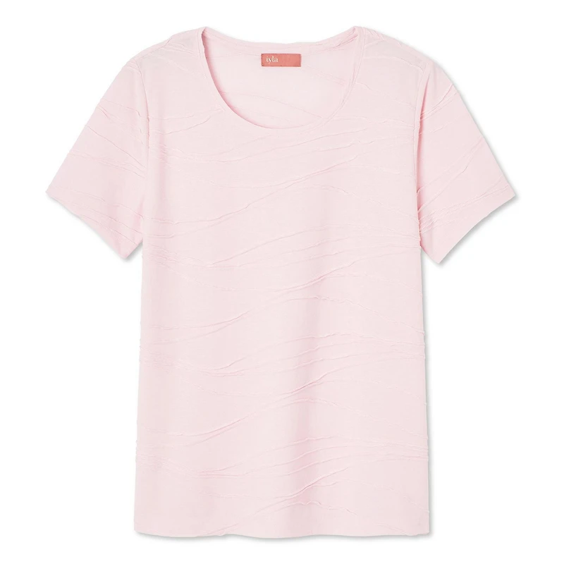 Iyla Women's Ripple Tee, Sizes S-XXL