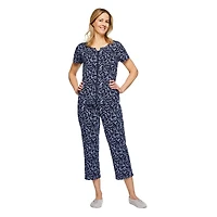 Iyla Women's Cotton Pajama 2-Piece Set
