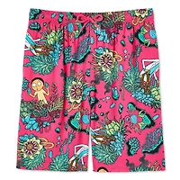 Short de vacances Rick et Morty pour hommes
