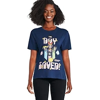 T-shirt à manches courtes Les super nanas pour femmes