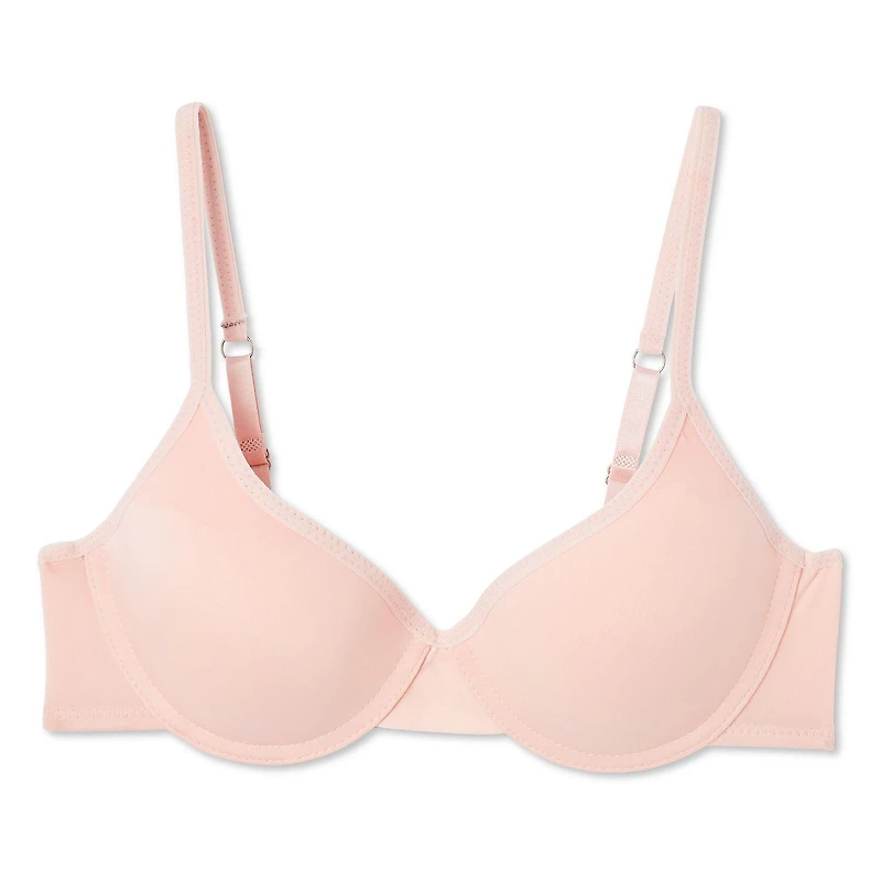 Soutien-gorge à coques en microfibres George pour femmes Tailles 32A-36D