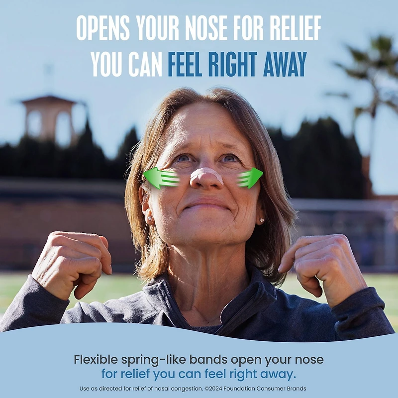 Breathe Right Bandelettes Nasales Extra Beige