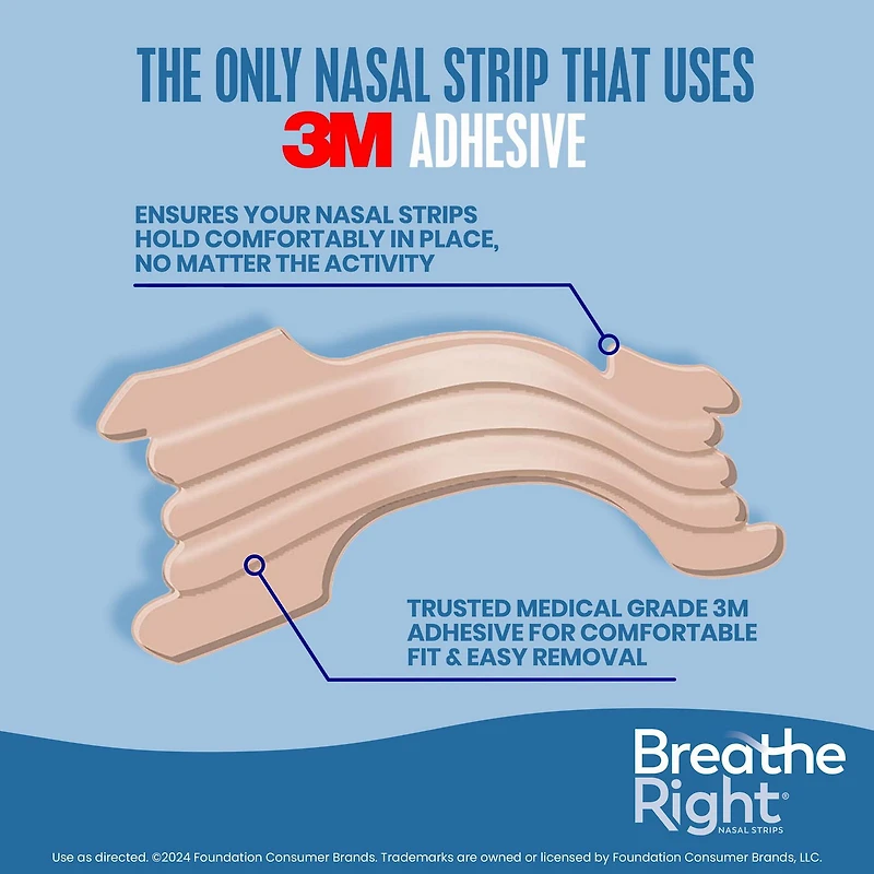 Breathe Right Nasal Strips Extra Tan