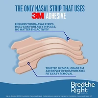 Breathe Right Nasal Strips Extra Tan