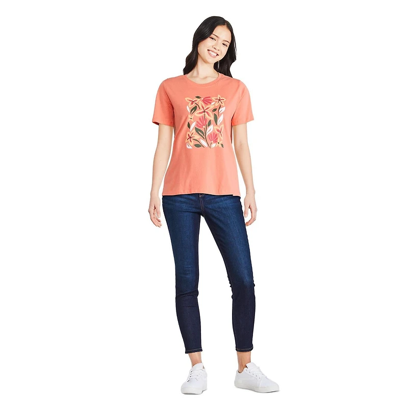 T-shirt à encolure ras du cou George pour femmes