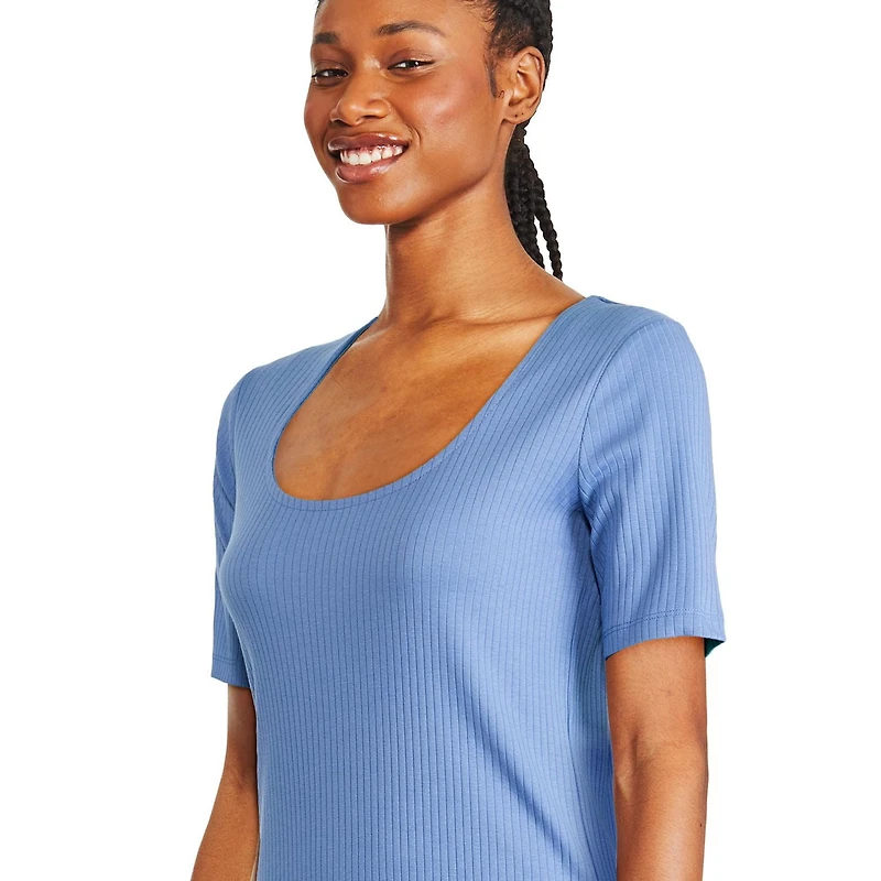 Robe mi-longue George pour femmes Tailles TP–TTG