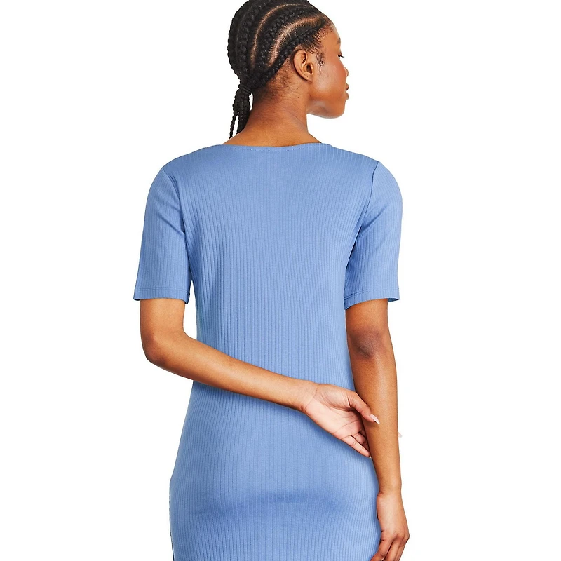 Robe mi-longue George pour femmes Tailles TP–TTG