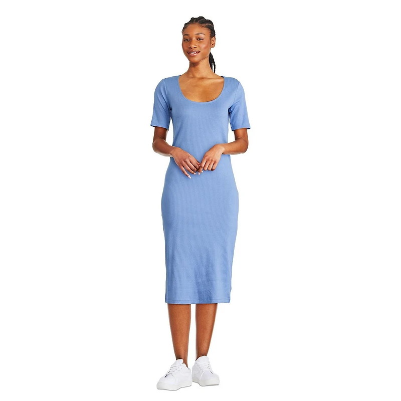 Robe mi-longue George pour femmes Tailles TP–TTG