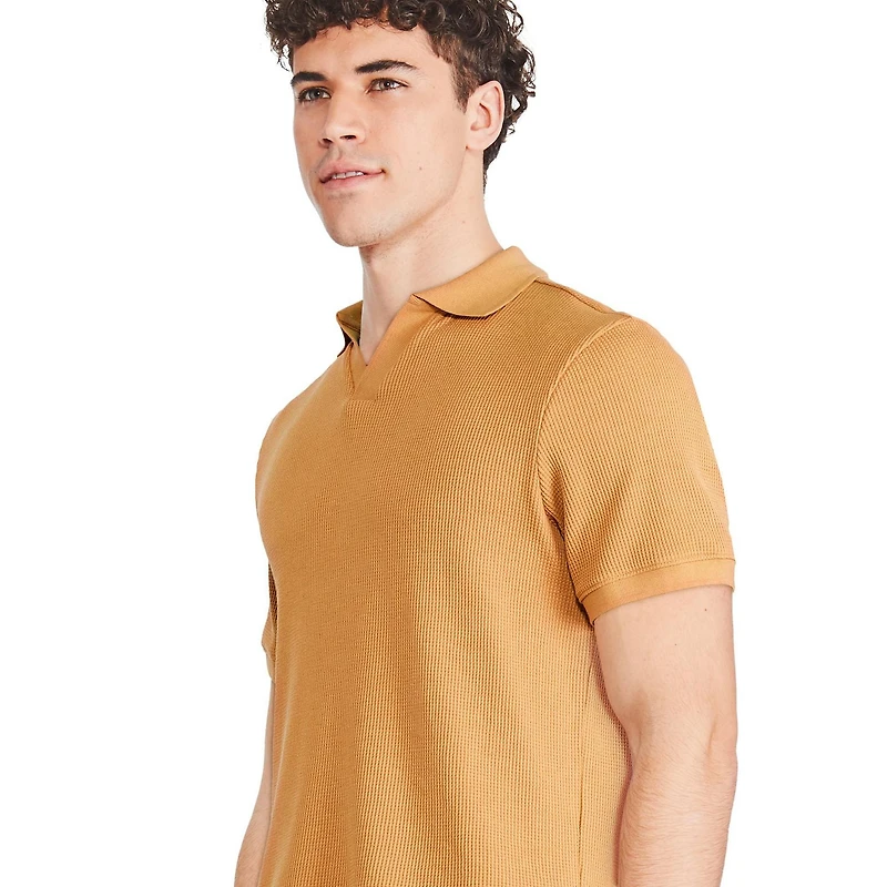 George Men's Johnny Collar Popover