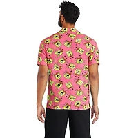 Chemise de vacances Bob l’éponge Nickelodéon pour hommes Tailles P-TG
