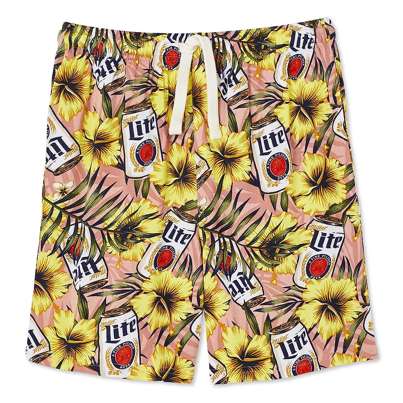 Short de vacances Miller Lite pour hommes