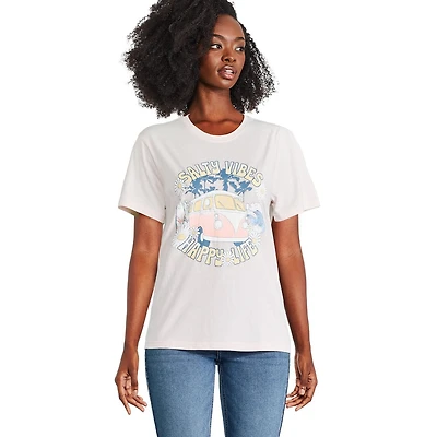 The Pink Closet Women's Boyfriend Fit Tee, Sizes XS-XL