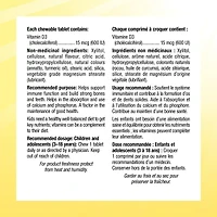 Vitamine D3 600 UI ORANGE 360 comprimés à croquer