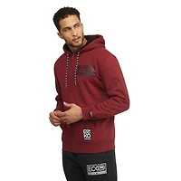 Sweat à capuche zippé ecko pour hommes