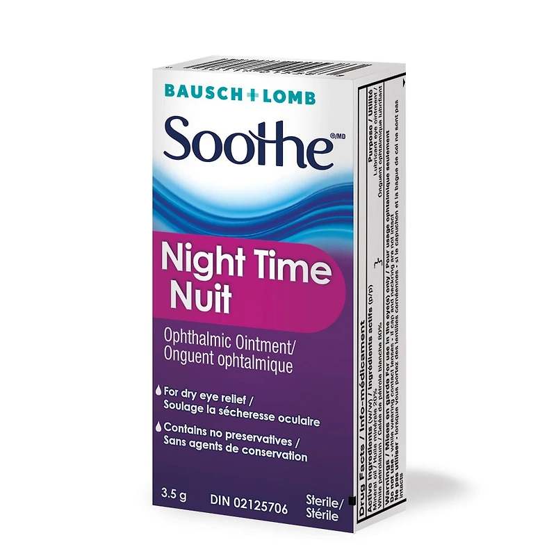 Bausch + Lomb Soothe Night Time