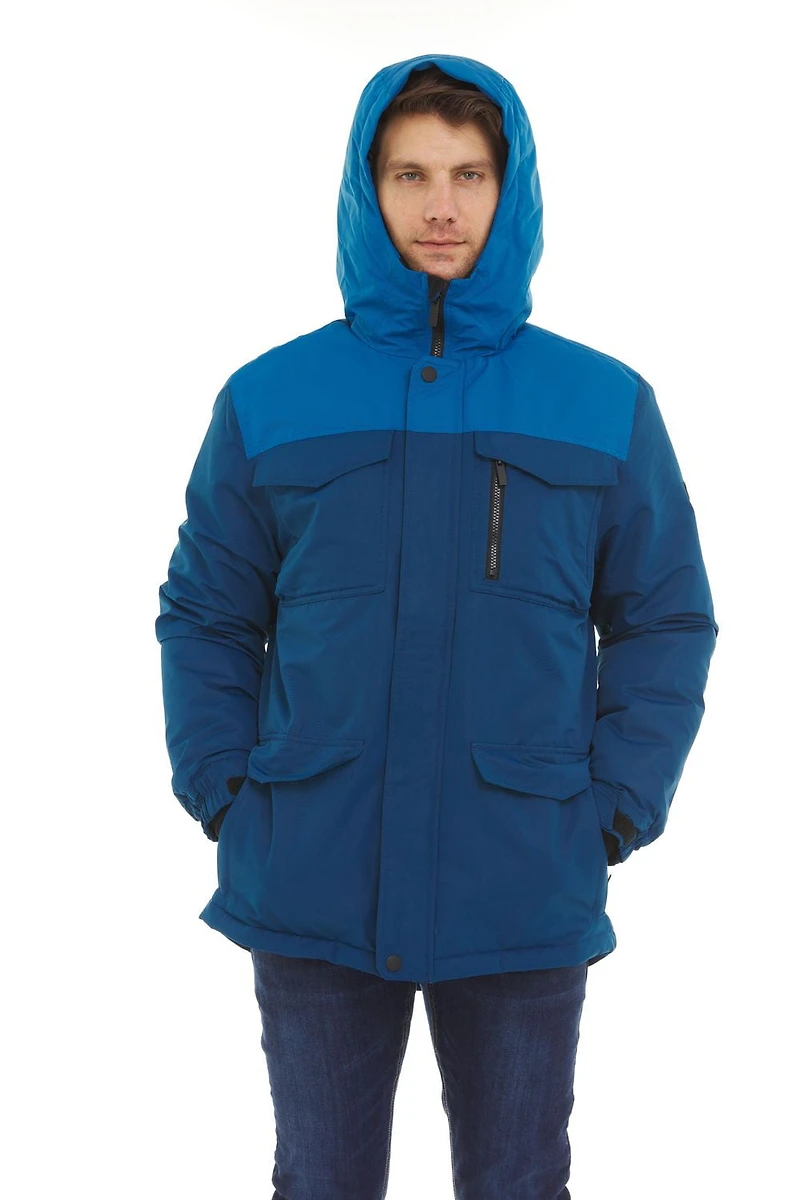 Veste d’hiver fonctionnelle à capuche Swiss Tech pour homme