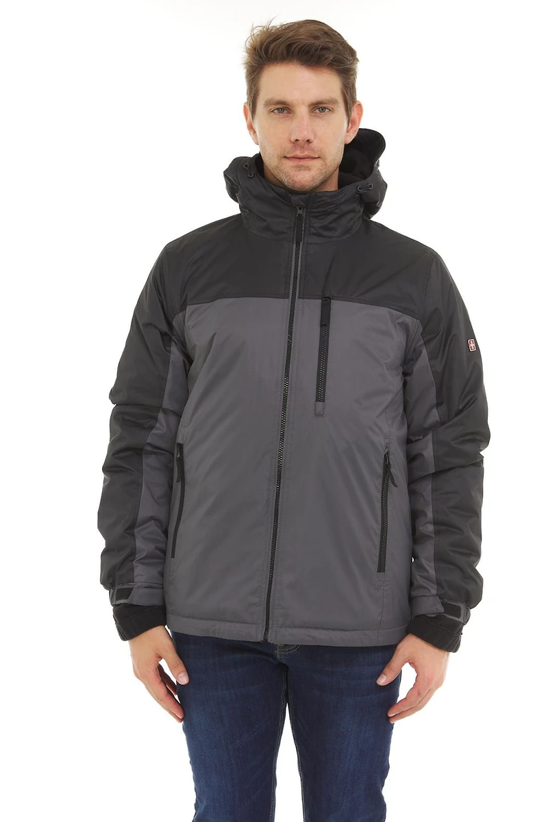 Swiss Tech Men's 3-in-1 Systems Hooded Jacket