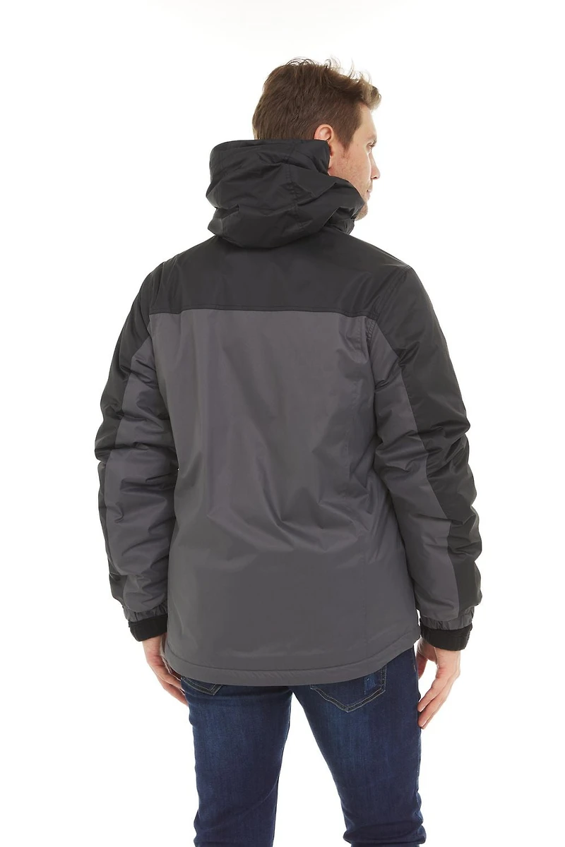 Swiss Tech Men's 3-in-1 Systems Hooded Jacket