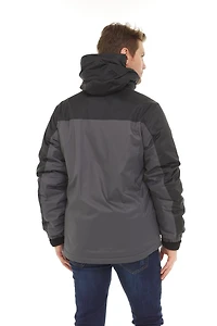 Swiss Tech Men's 3-in-1 Systems Hooded Jacket