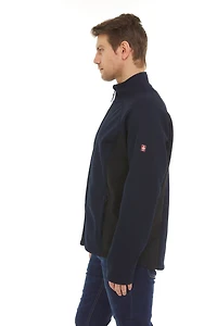 Swiss Tech Men's Sweater Knit Jacket
