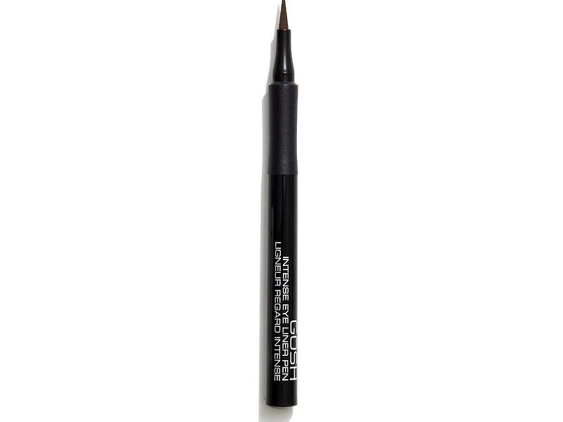 GOSH - Intense Eye Liner Pen - 03 Brown, PERFUME FREE / VEGAN