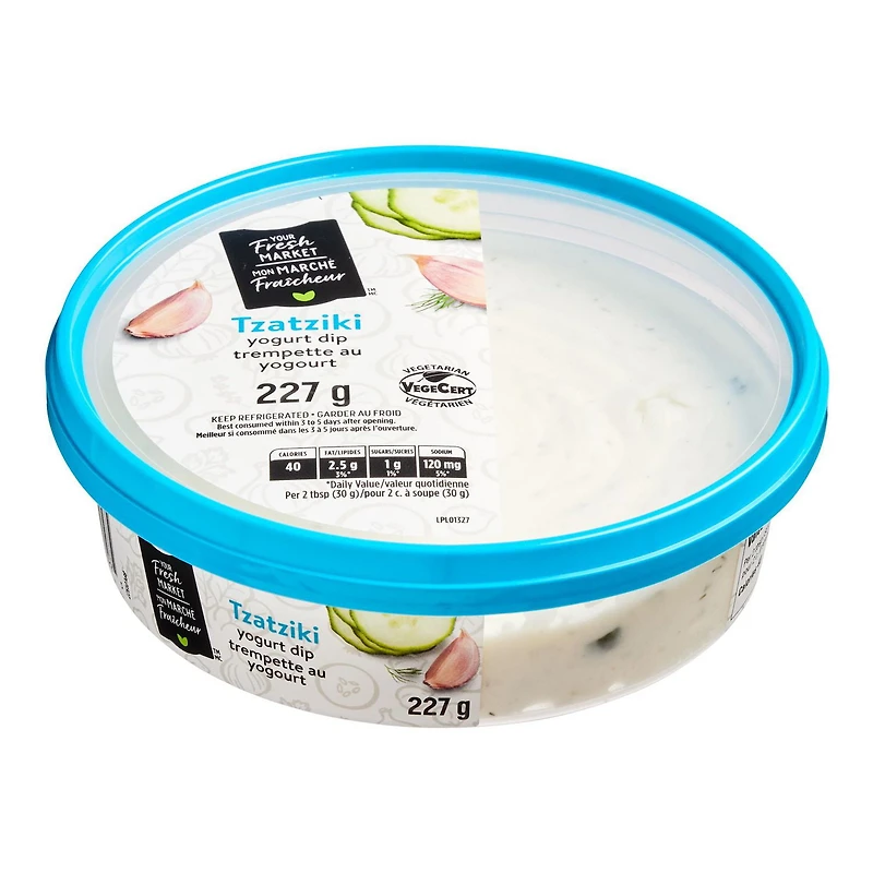 Tzatziki Mon marché fraîcheur 227 g