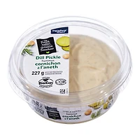 Hummus aux cornichons à l’aneth Mon marché fraîcheur 227 g