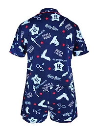 Ladies Harry Potter 2-Piece Sleep Coat Set