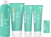 Think Kids Sunscreen SPF 50+, 3oz, Mineral Based Sunscreen, 89ml