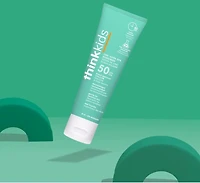 Think Kids Sunscreen SPF 50+, 3oz, Mineral Based Sunscreen, 89ml