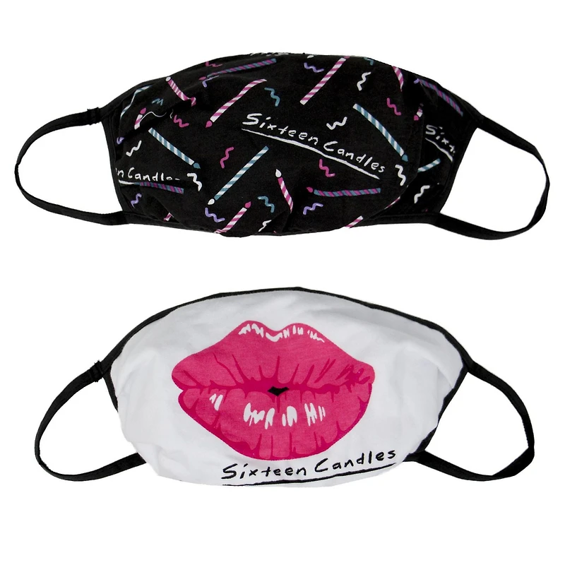 Sixteen Candles Paquet de 2 masques facial pour femmes
