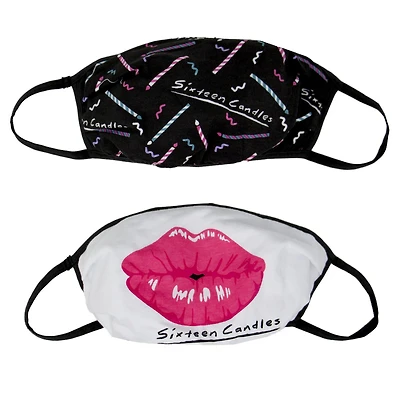 Sixteen Candles Paquet de 2 masques facial pour femmes
