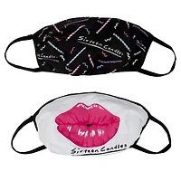 Sixteen Candles Paquet de 2 masques facial pour femmes