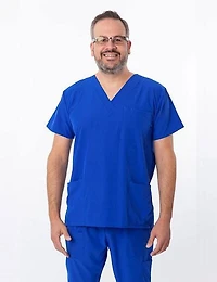 Greentown Canada Scrubs 4Flex 1202 Unisex Scrub Top