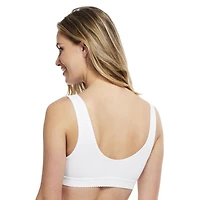 Carole Martin Wire Free Cotton Comfort Bra - Fit B-C-D Cup