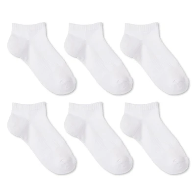 Athletic Works Women's Low-Cut Socks 6-Pack, Sizes 4-10