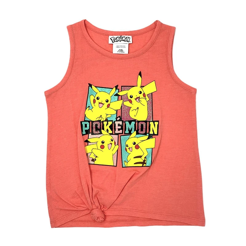 Pokemon Camisole avec noeud pour fille